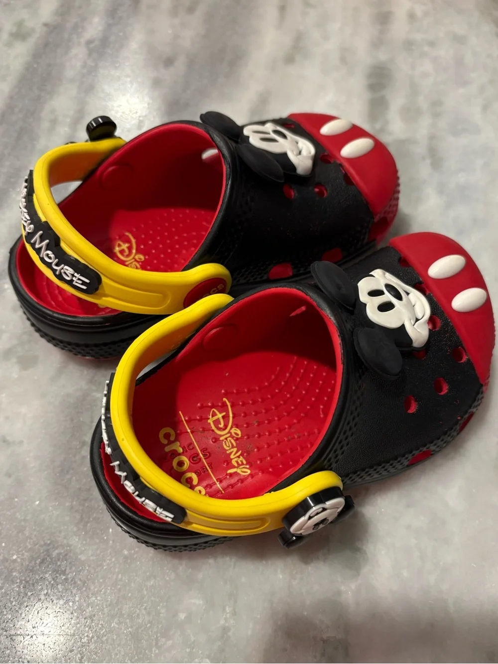Disney Mickey Mouse crocs